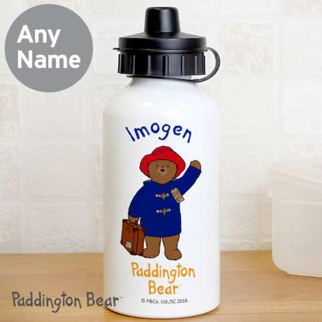 Personalised Paddington Bear 400ml Drinks Bottle Extra Image 2